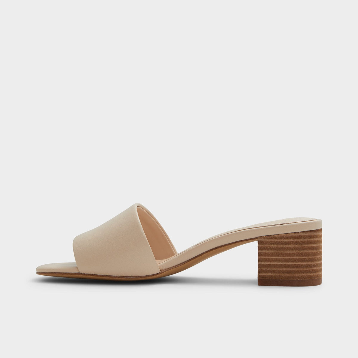 Claudina Other Beige Women's Block heels - Heeled mule, Block heel | Aldo