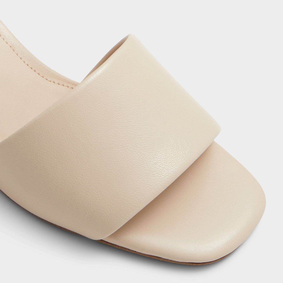 Claudina Other Beige Women's Block heels - Heeled mule, Block heel | Aldo