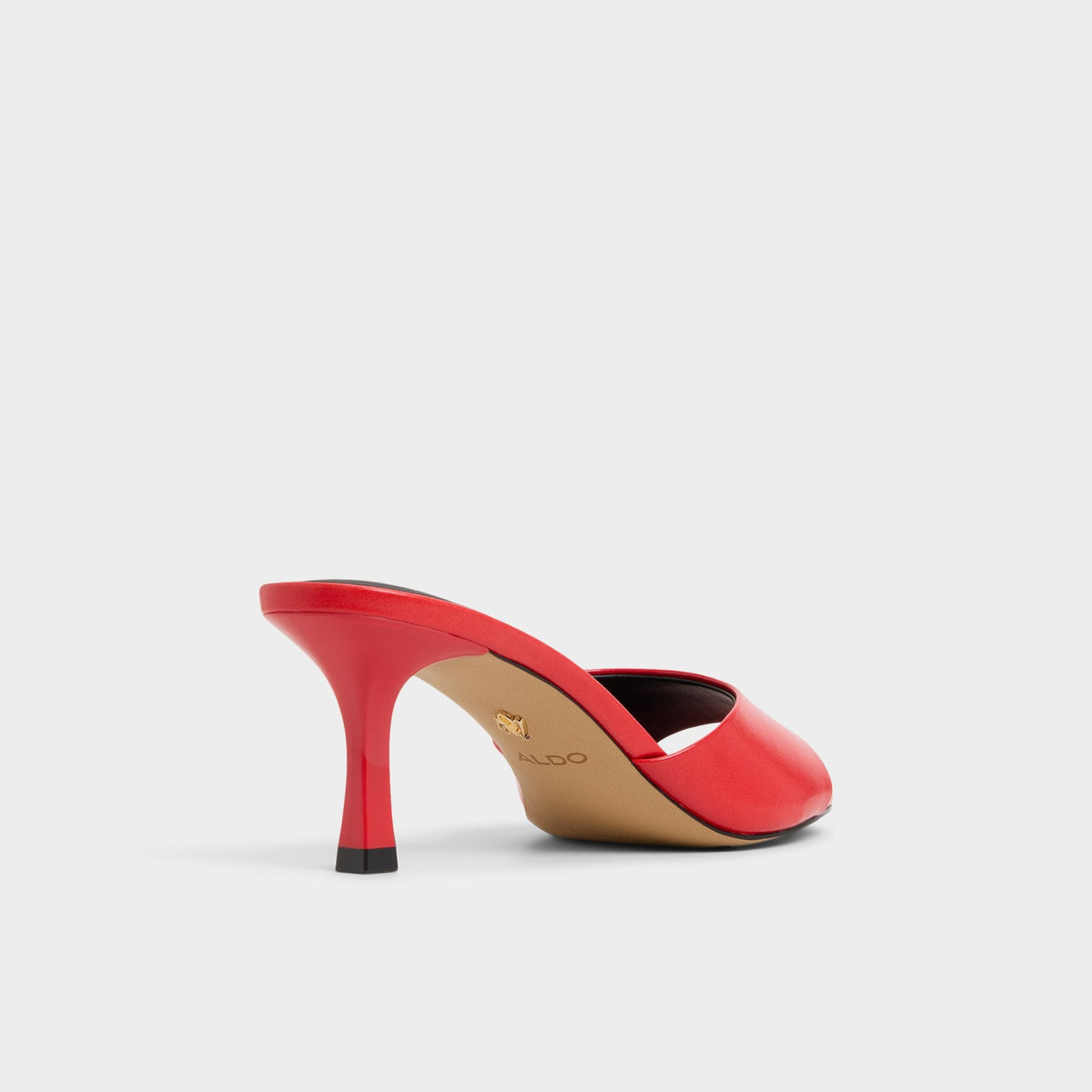 Annaberaen in Bright Red - Heeled mule, Stiletto heel | Aldo