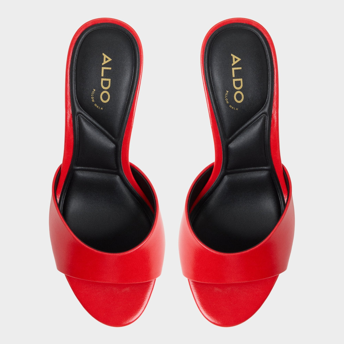 Annaberaen in Bright Red - Heeled mule, Stiletto heel | Aldo