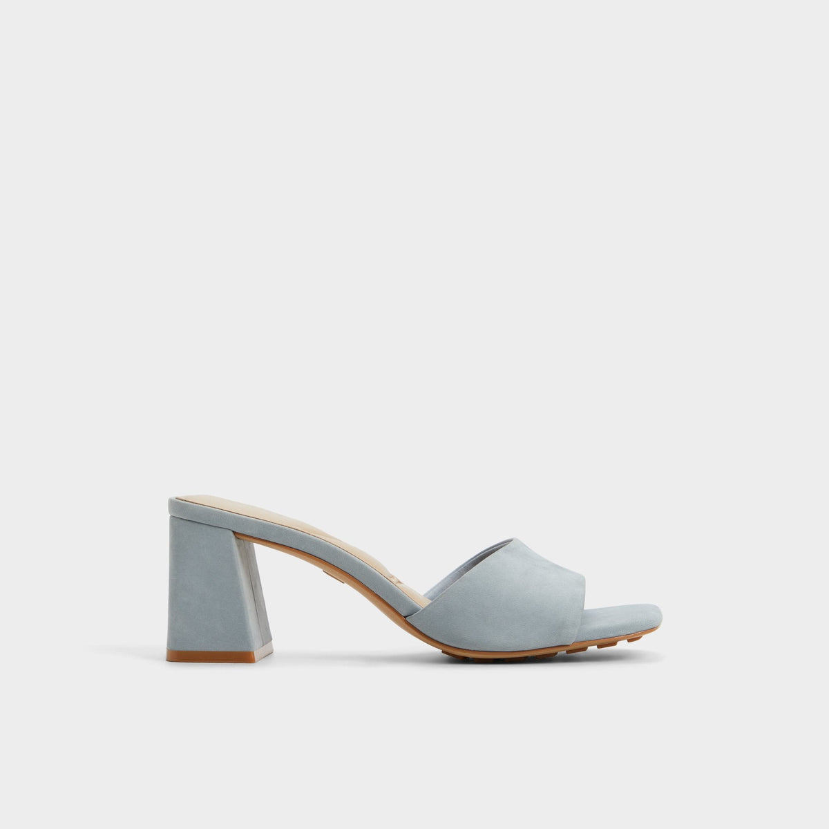 Tisha Other Blue Women's Heeled mules - Heeled mule, Block heel | Aldo