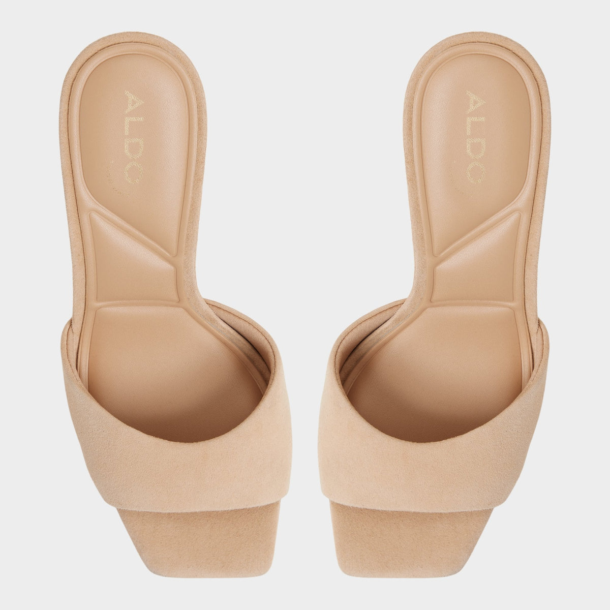Jennifer in Medium Beige - Heeled mule, Stiletto heel | Aldo
