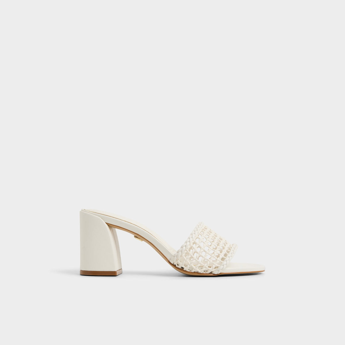 Beachdate White/Bone Women's Block heels - Heeled mule, Block heel | Aldo