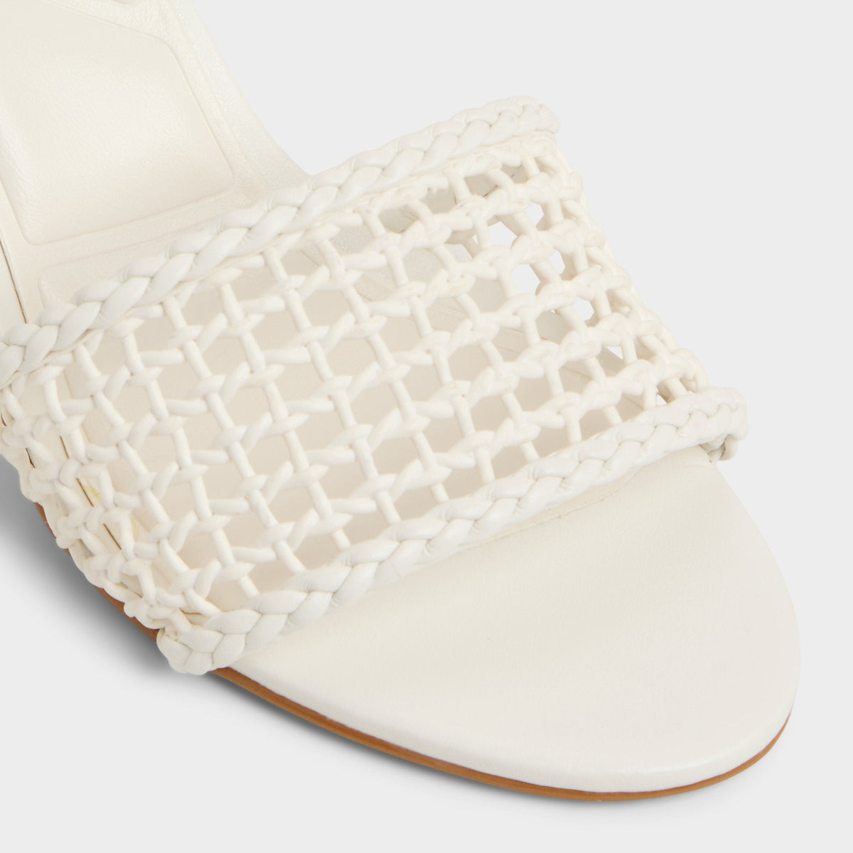 Beachdate White/Bone Women's Block heels - Heeled mule, Block heel | Aldo