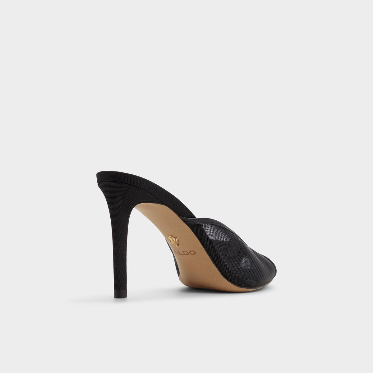 Elennah in Black 14161302 - Heeled mule, Stiletto heel | Aldo