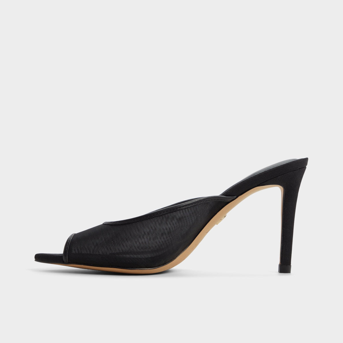 Elennah in Black 14161302 - Heeled mule, Stiletto heel | Aldo