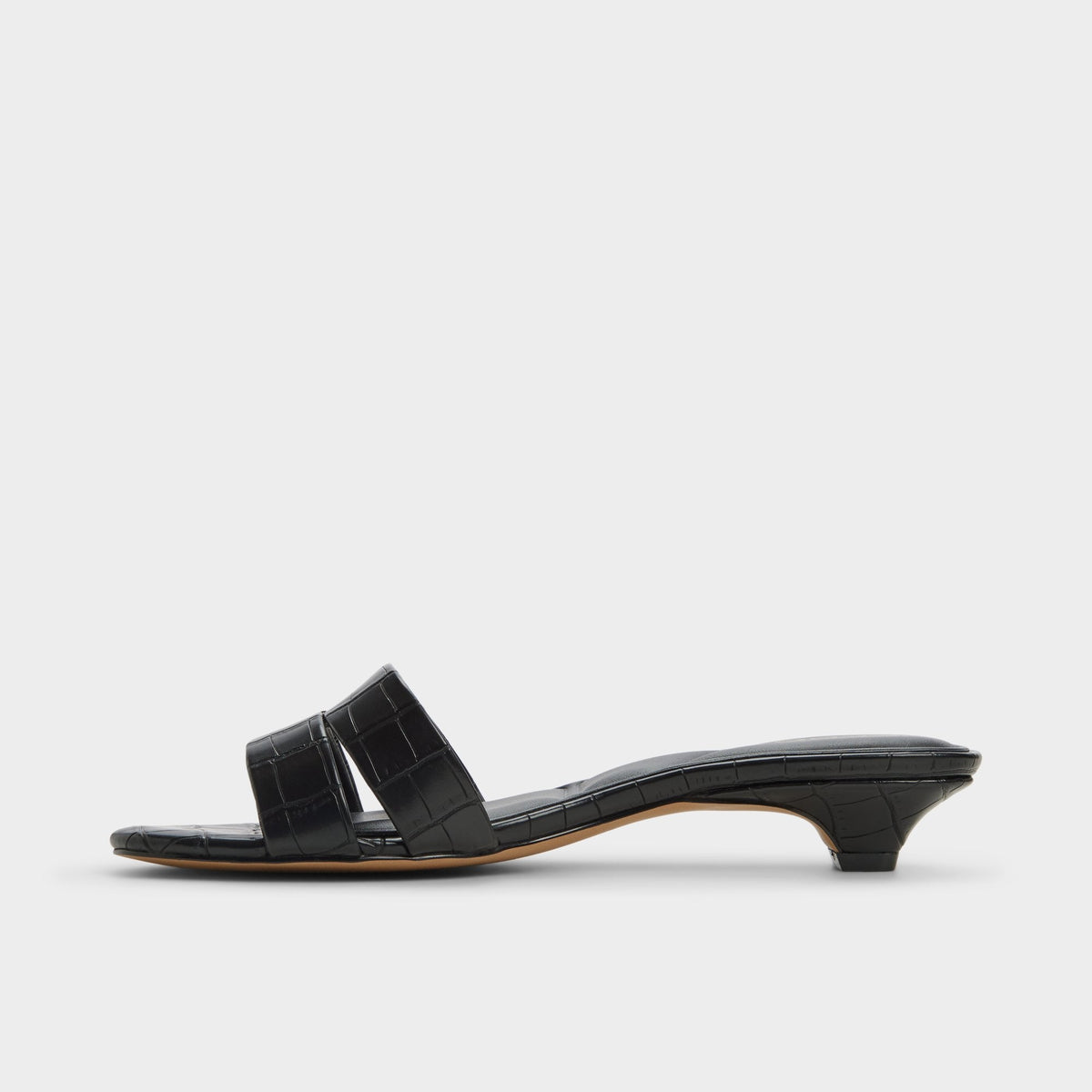 Scarletta Black Women's Heeled mules - Heeled mule, Kitten heel | Aldo