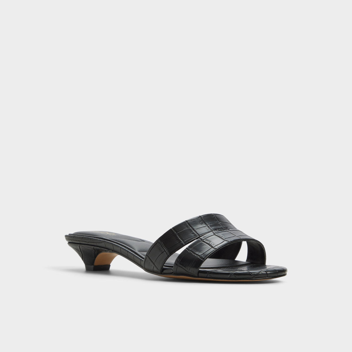 Scarletta Black Women's Heeled mules - Heeled mule, Kitten heel | Aldo