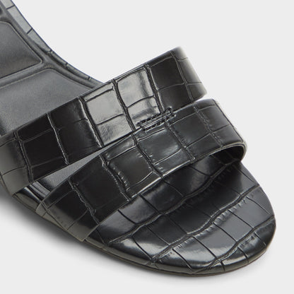 Scarletta Black Women's Heeled mules - Heeled mule, Kitten heel | Aldo