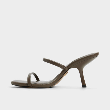 Avelinda in Khaki - Heeled mule | Aldo