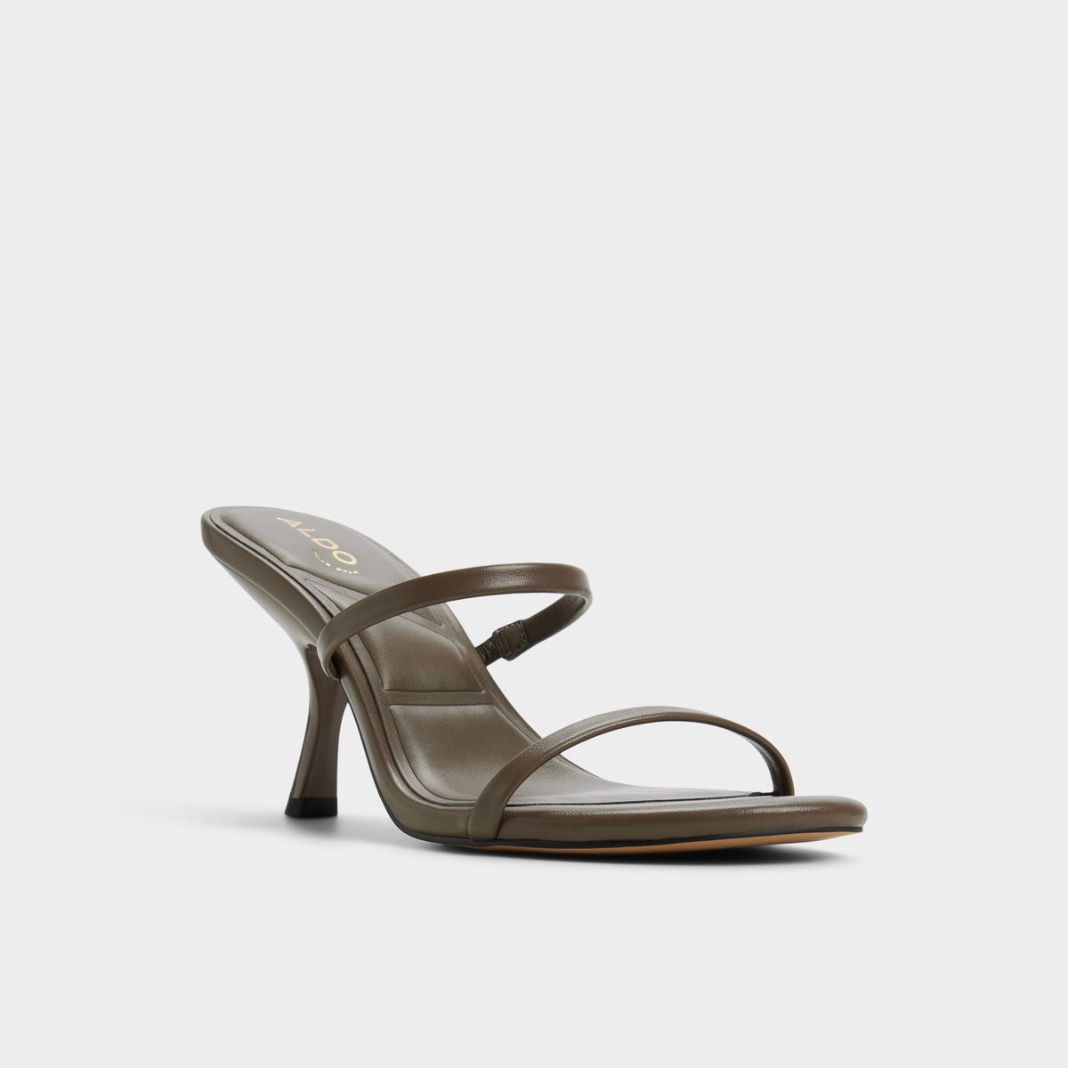 Avelinda in Khaki - Heeled mule | Aldo