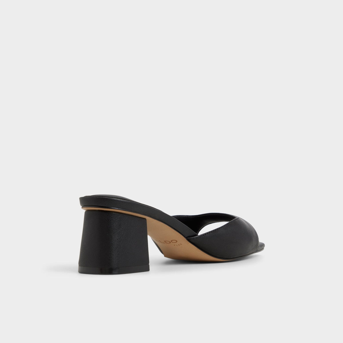 Aneky in Black - Heeled mule, Block heel | Aldo