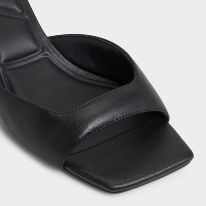 Aneky in Black - Heeled mule, Block heel | Aldo
