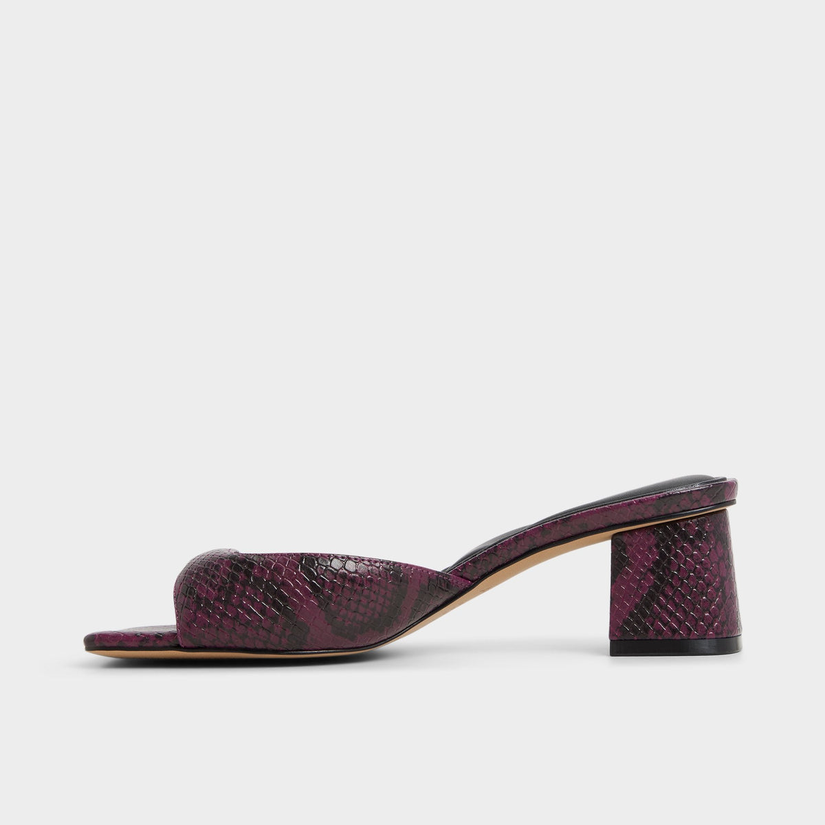 Aneky in Bordo - Heeled mule, Block heel | Aldo