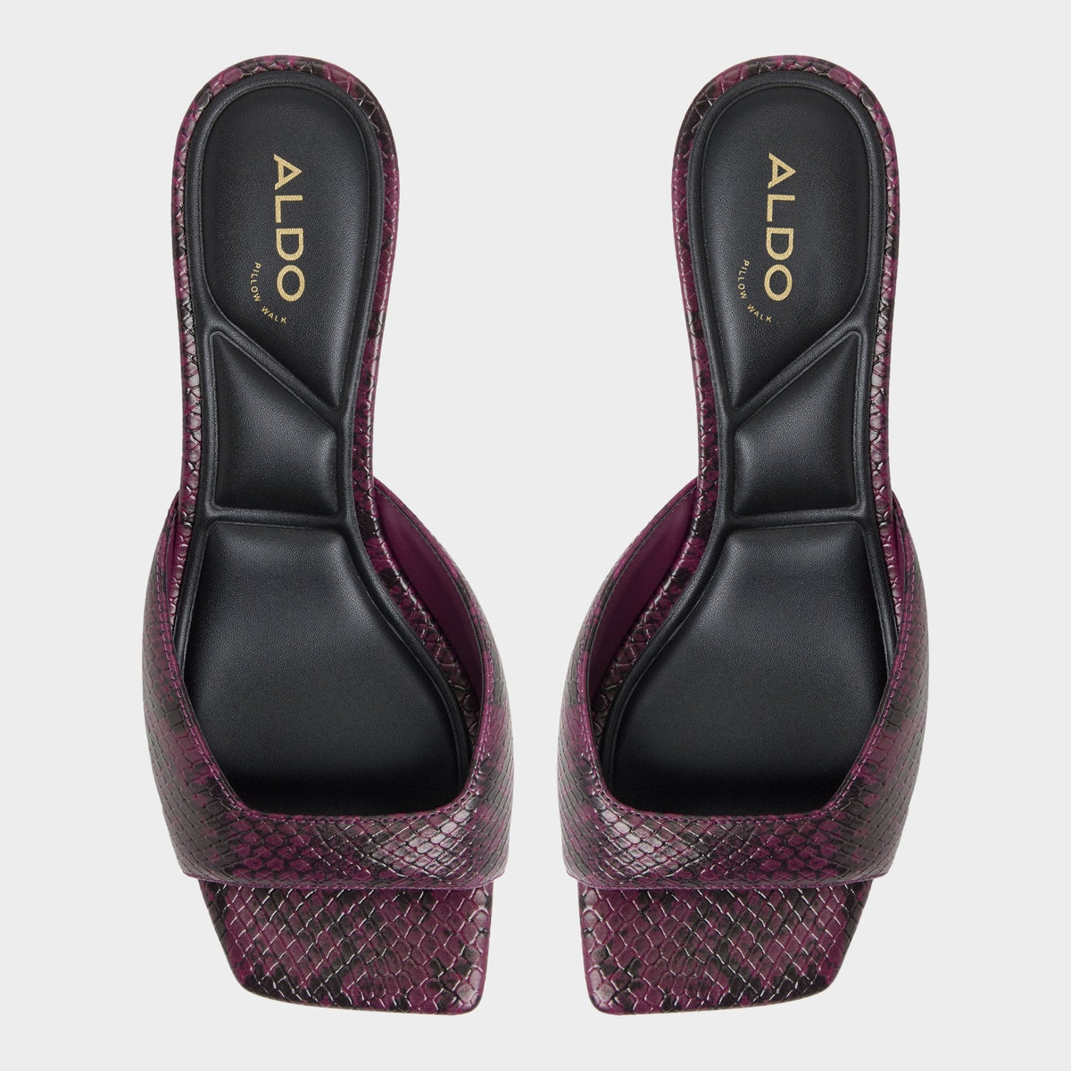 Aneky in Bordo - Heeled mule, Block heel | Aldo