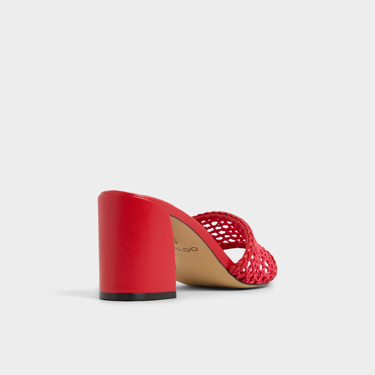 Beachdate Bright Red Women's Block heels - Heeled mule, Block heel | Aldo