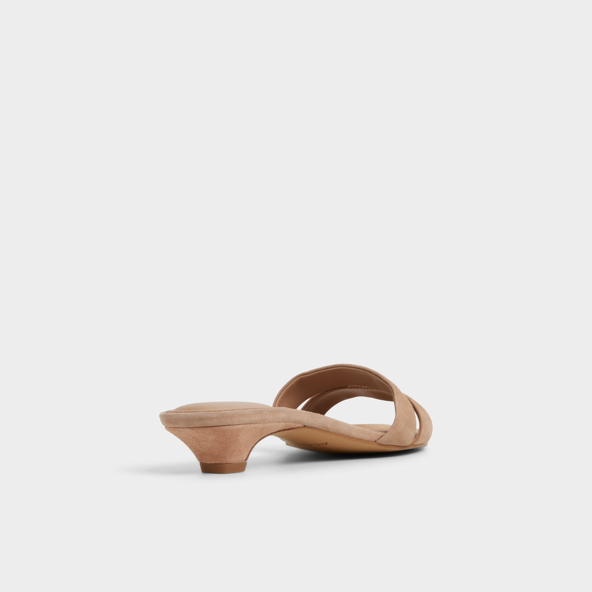 Scarletta Medium Brown Women's Heeled mules - Heeled mule, Kitten heel | Aldo