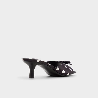 Belerose in Black White - Heeled mule, Stiletto heel | Aldo
