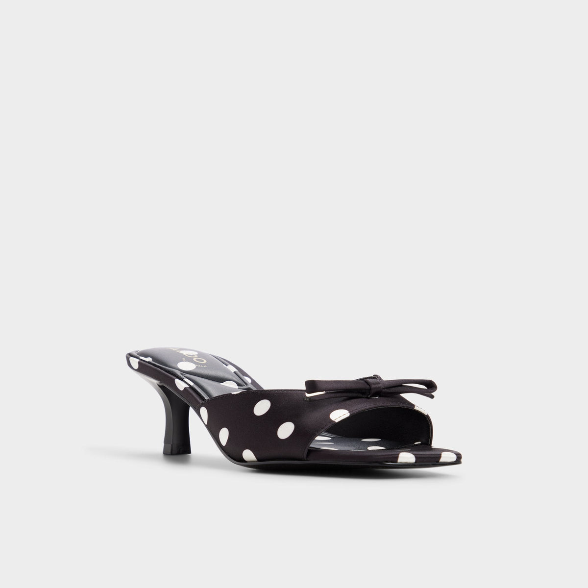 Belerose in Black White - Heeled mule, Stiletto heel | Aldo