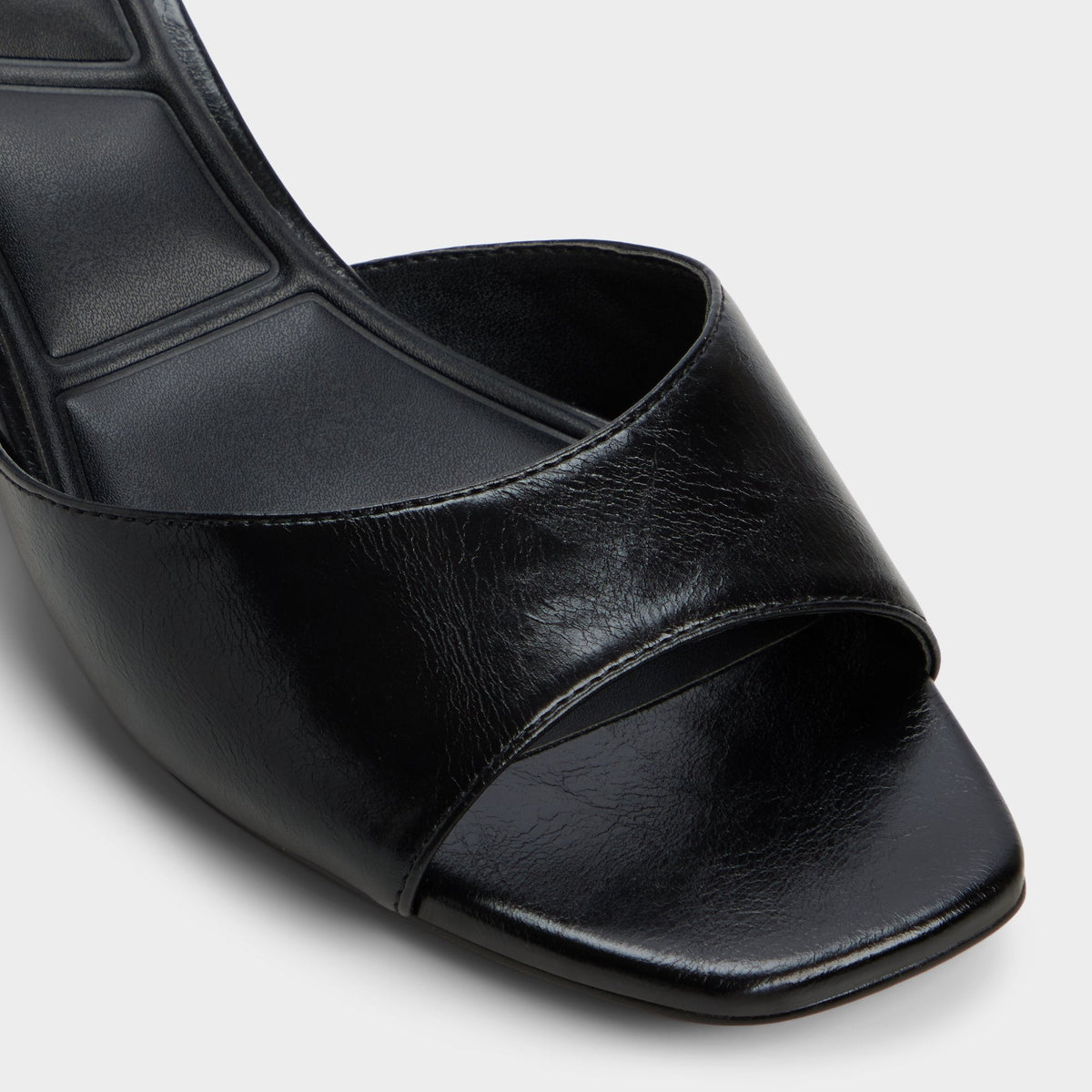 Haeden Black Women's Heeled mules - Heeled mule, Kitten heel | Aldo
