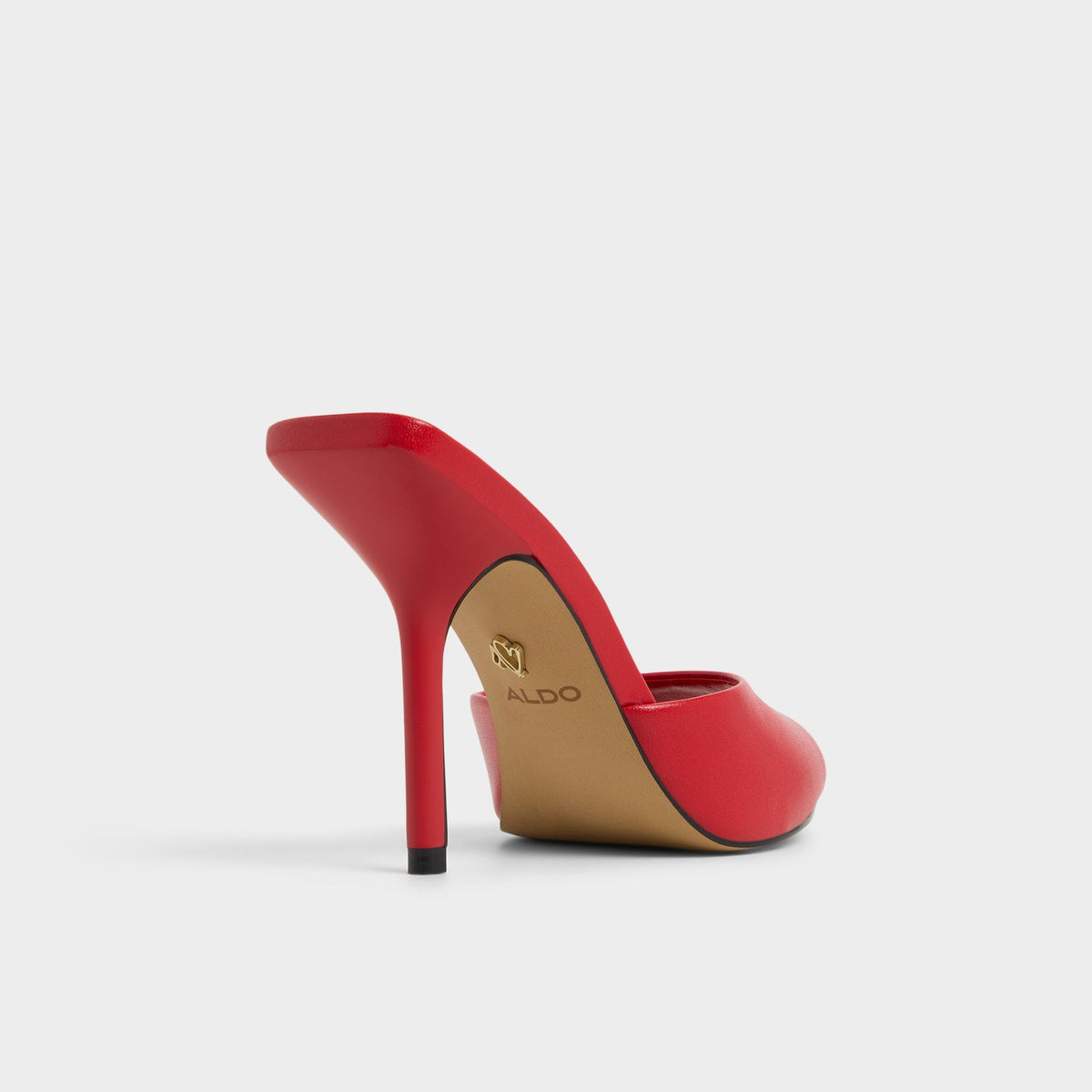 Madelan in Bright Red - Heeled mule, Stiletto heel | Aldo