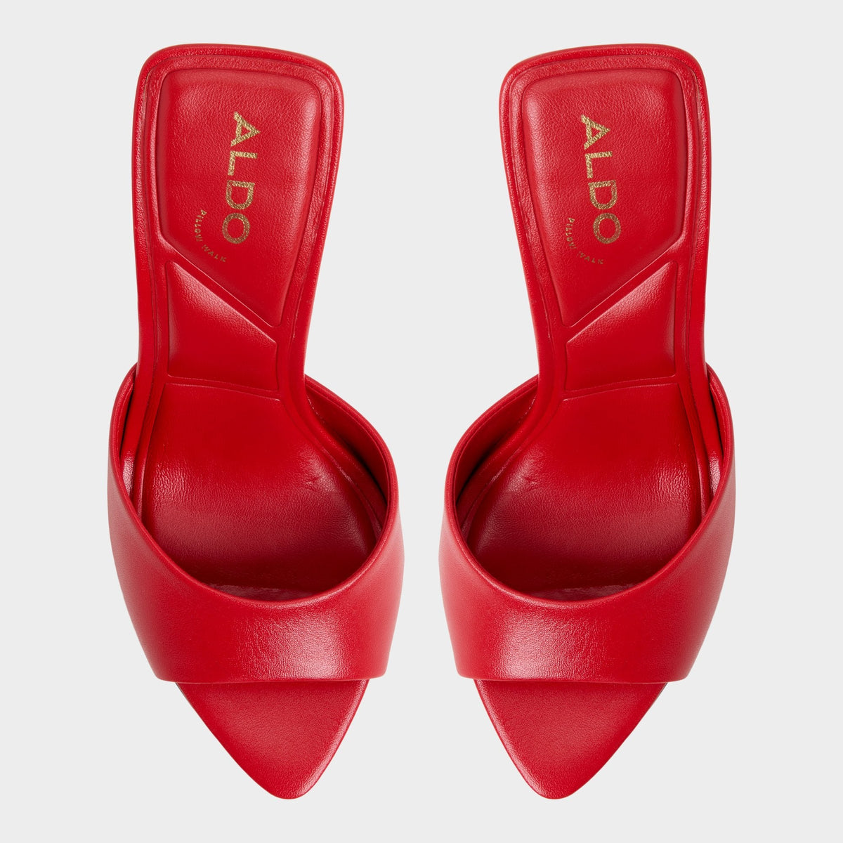 Madelan in Bright Red - Heeled mule, Stiletto heel | Aldo