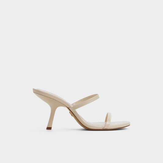 Avelinda in Cream - Heeled mule | Aldo