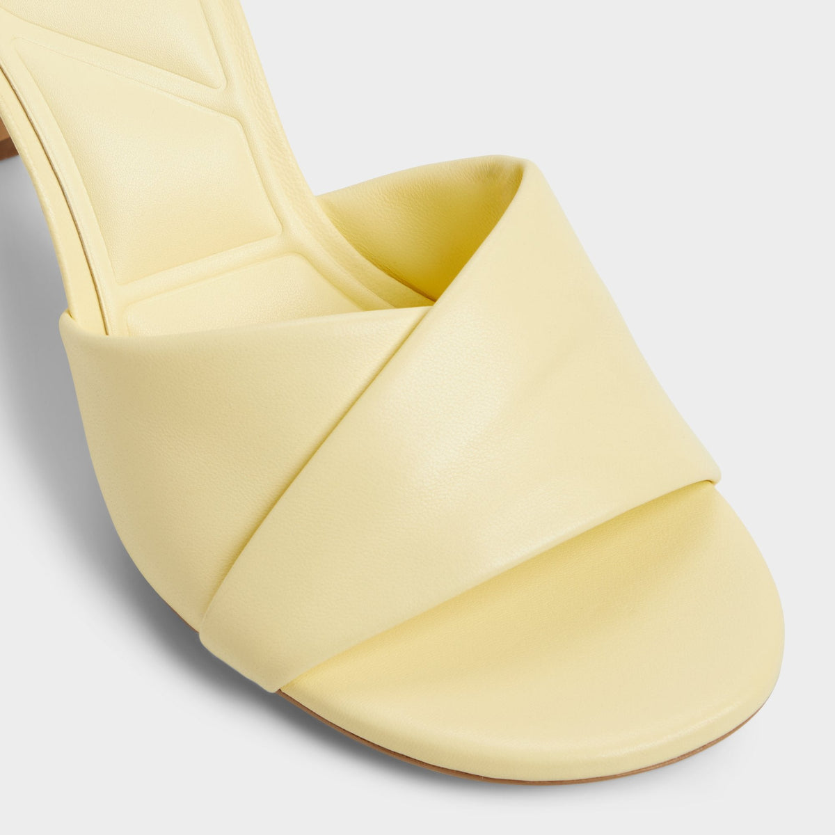 Lyhanna Light Yellow Women's Heeled mules - Heeled mule, Stiletto heel | Aldo