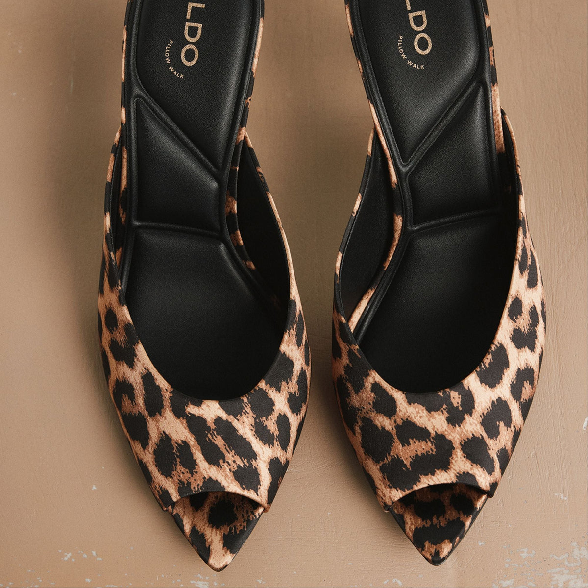 Elenara Brown Multi Women's Heeled mules - Heeled mule, Stiletto heel | Aldo