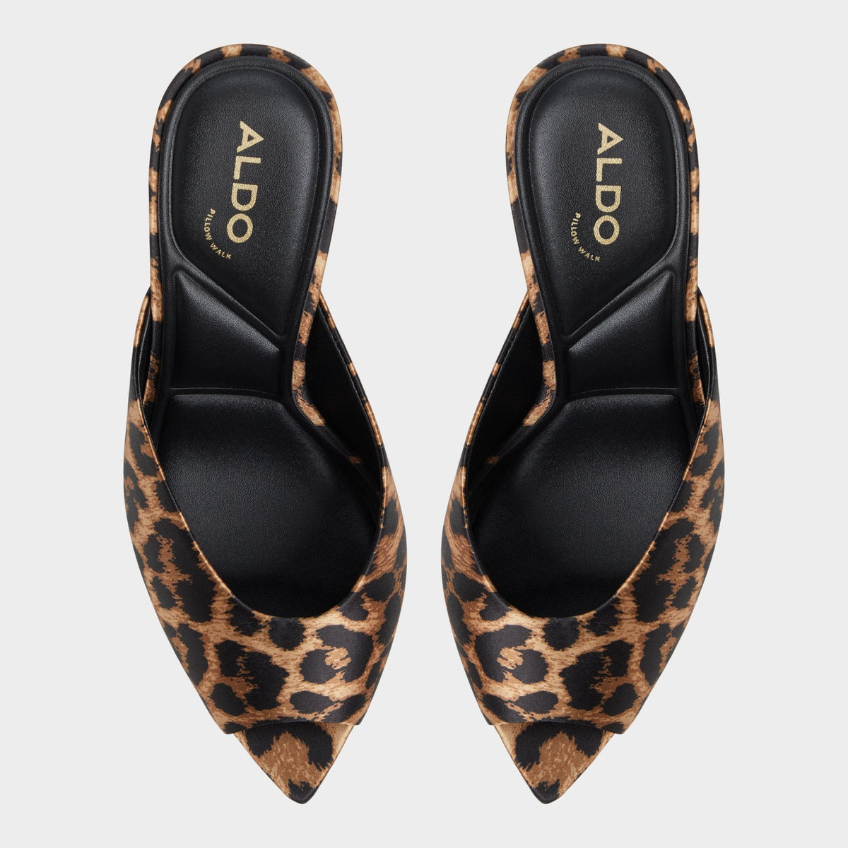 Elenara Brown Multi Women's Heeled mules - Heeled mule, Stiletto heel | Aldo