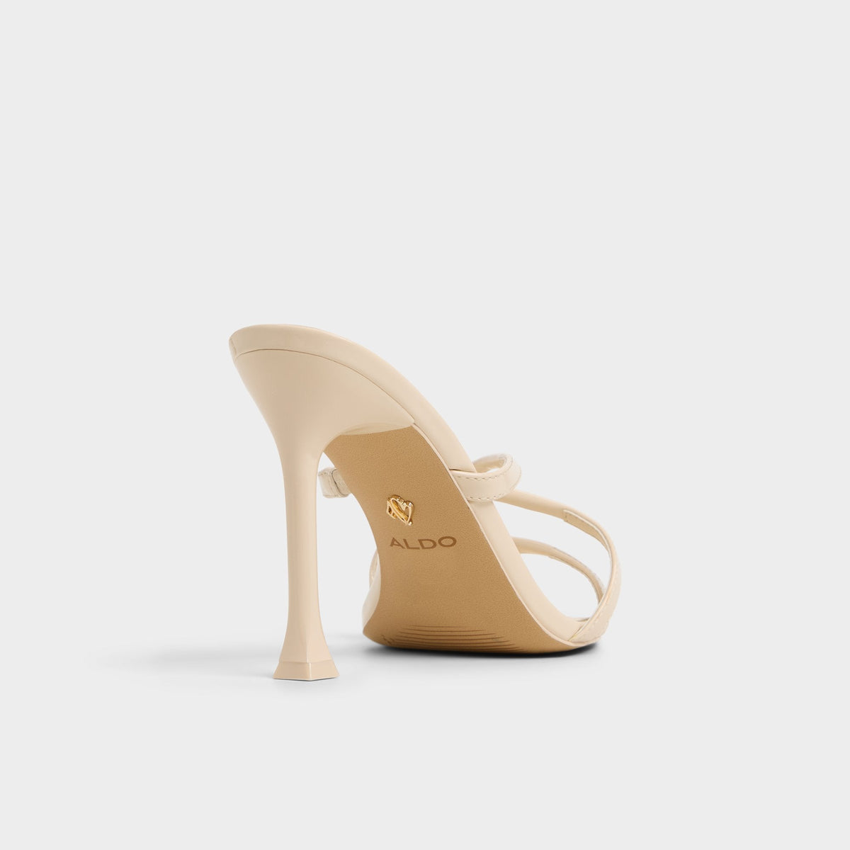 Velaia Light Beige Women's Heeled mules - Heeled mule, Stiletto heel | Aldo