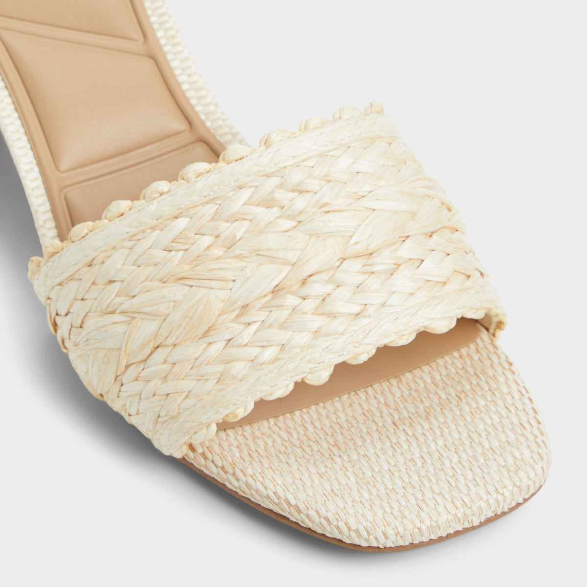 Claudina Natural Women's Block heels - Heeled mule, Block heel | Aldo