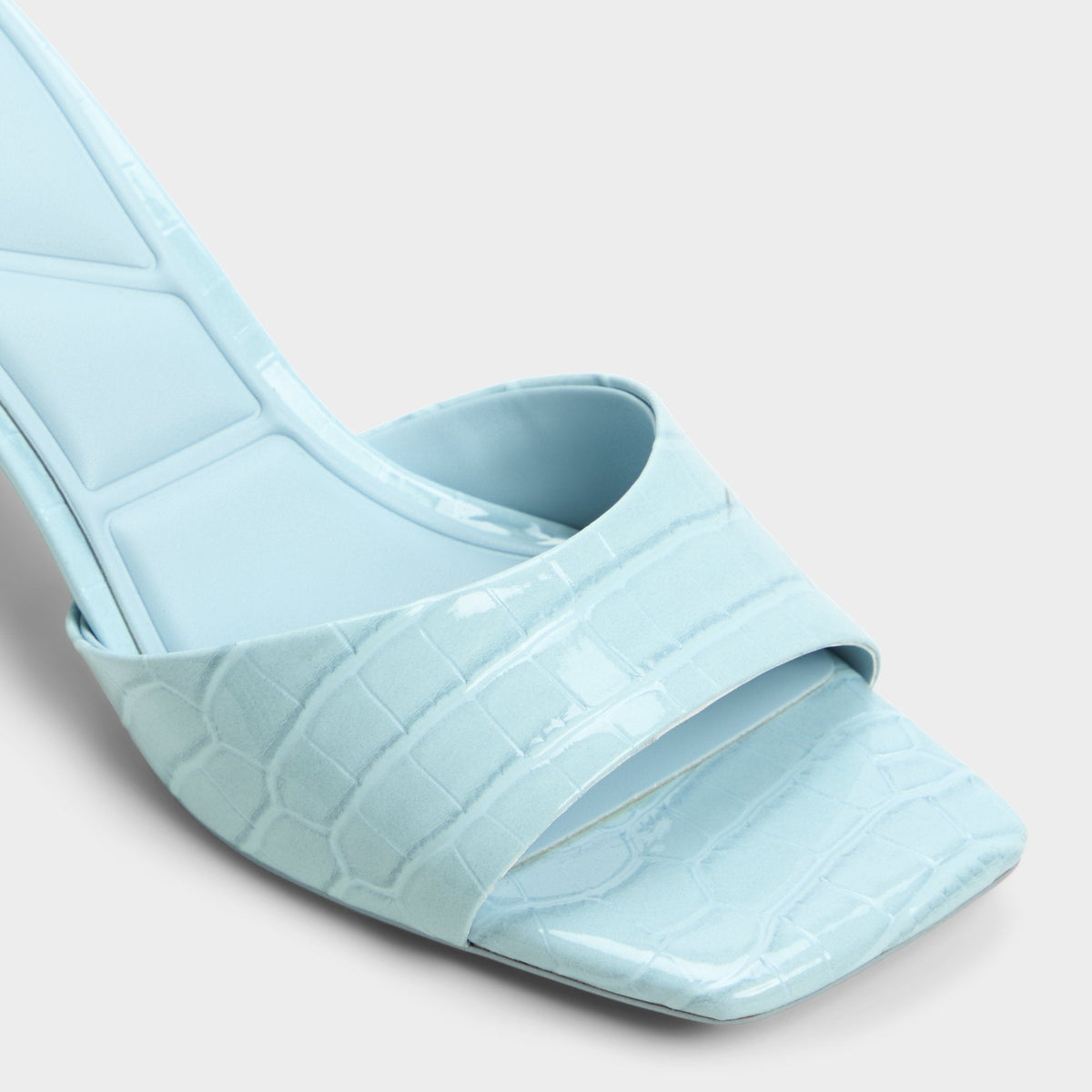 Enchanting Pastel Blue Women's Heeled mules - Heeled mule, Kitten heel | Aldo