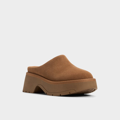 Academia Camel Women's Cold Weather Shoes - Heeled mule, Lug sole | Aldo