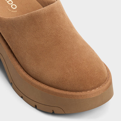 Academia Camel Women's Cold Weather Shoes - Heeled mule, Lug sole | Aldo