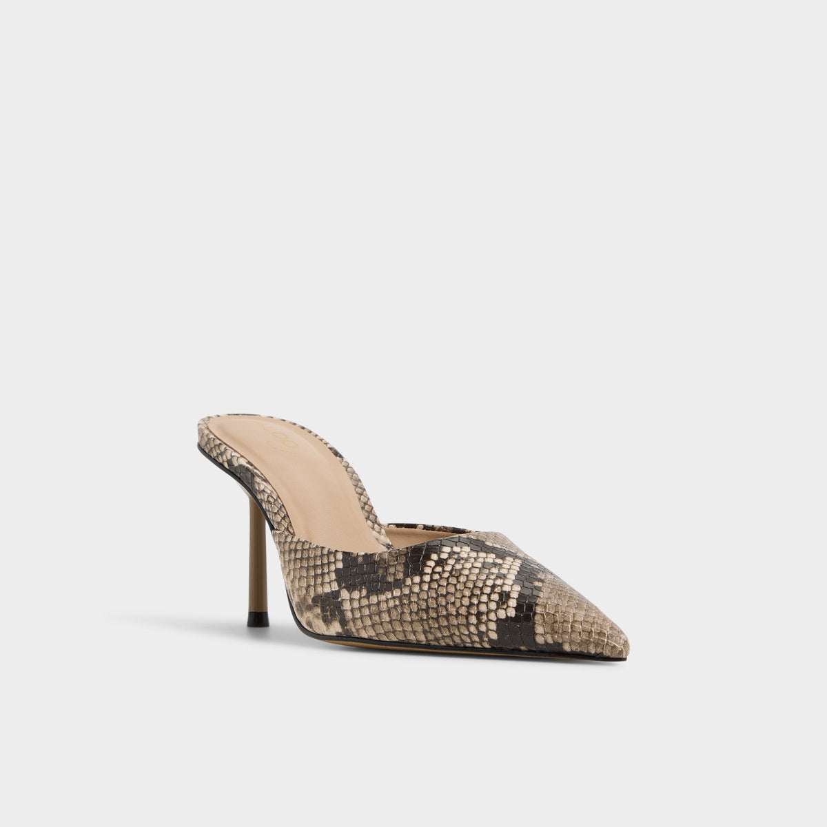 Beatrixy Python Women's Heeled mules - Heeled mule, Stiletto heel | Aldo