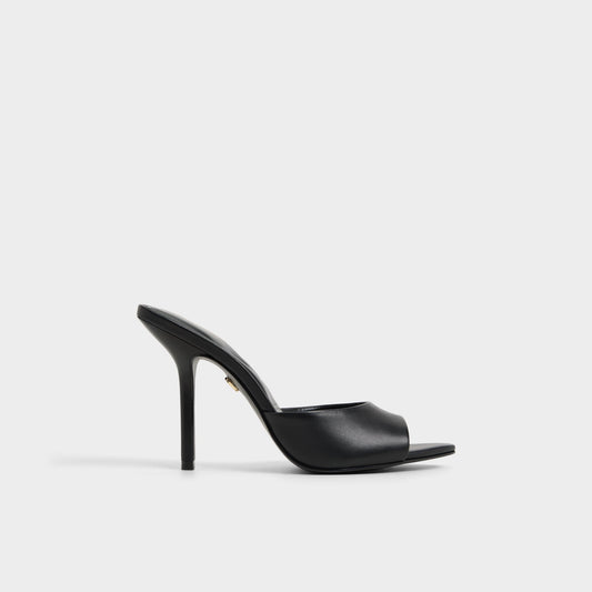 Madelan in Black - Heeled mule, Stiletto heel | Aldo