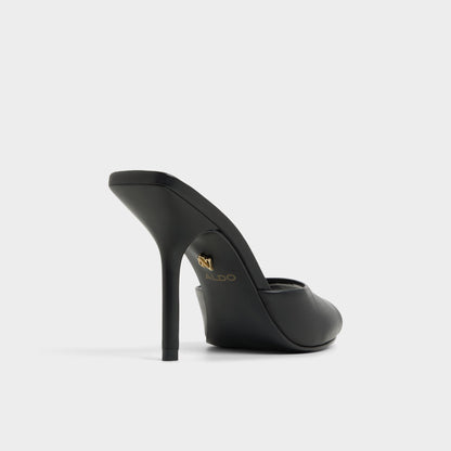 Madelan in Black - Heeled mule, Stiletto heel | Aldo
