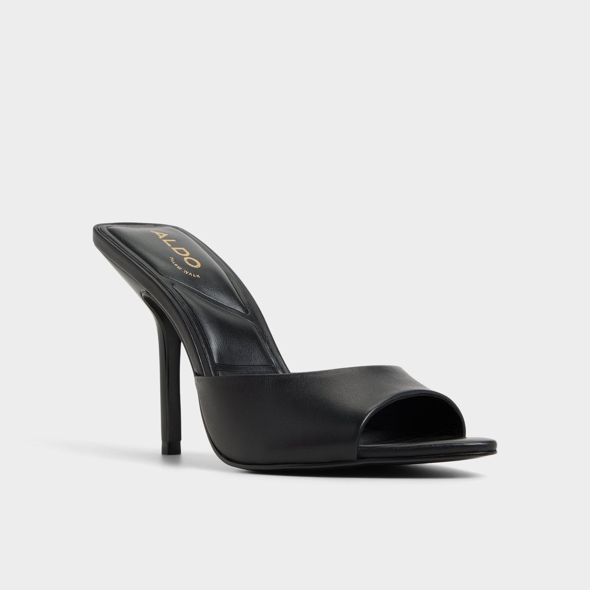 Madelan in Black - Heeled mule, Stiletto heel | Aldo