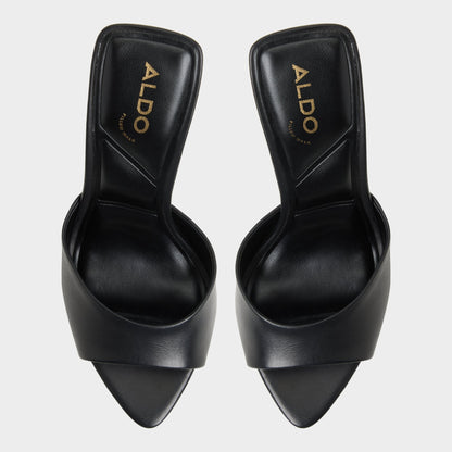 Madelan in Black - Heeled mule, Stiletto heel | Aldo