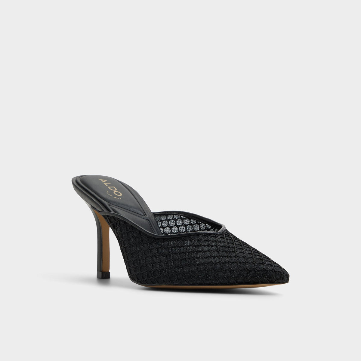 Gamilia Black Women's Kitten heels - Heeled mule, Kitten heel | Aldo