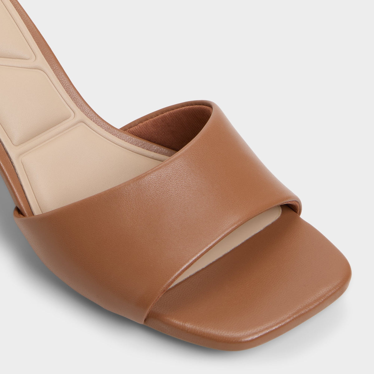 Tisha Tan Women's Heeled mules - Heeled mule, Block heel | Aldo