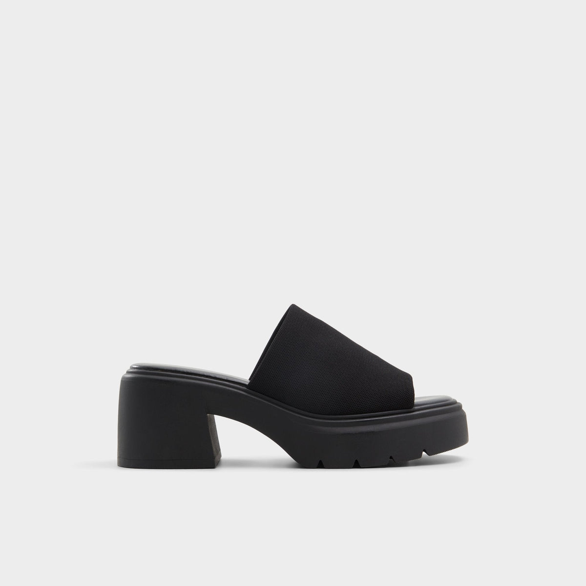 Harrietta Black Women's Wedges - Heeled mule, Block heel | Aldo