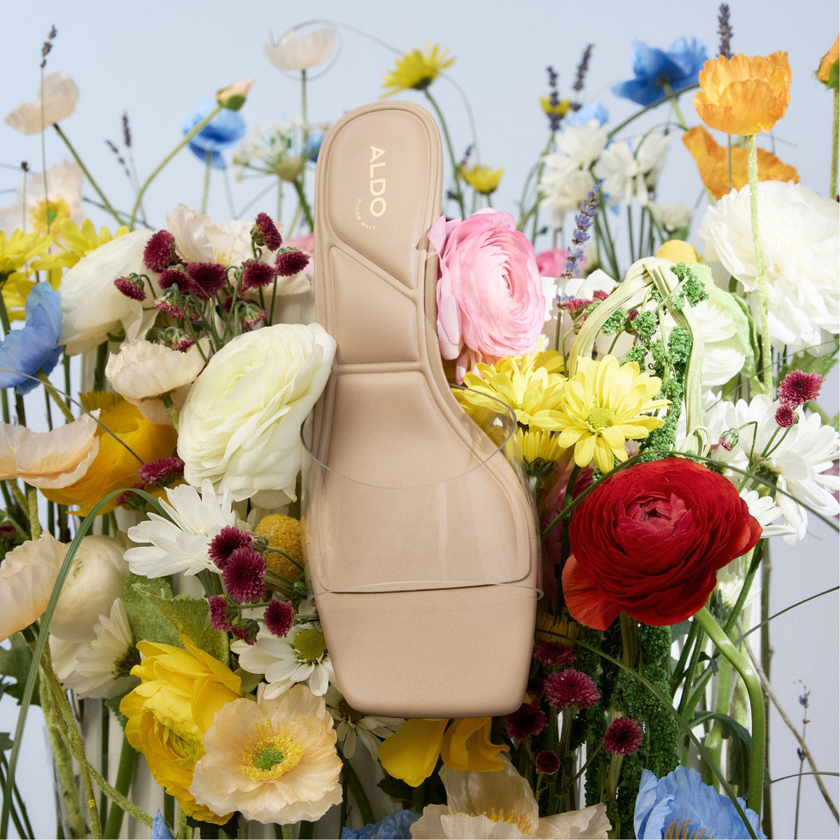Enchanting Tan Women's Heeled mules - Heeled mule, Kitten heel | Aldo