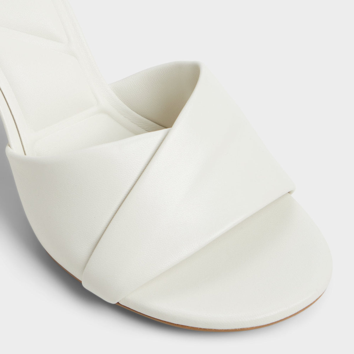 Lyhanna White/Bone Women's Heeled mules - Heeled mule, Stiletto heel | Aldo
