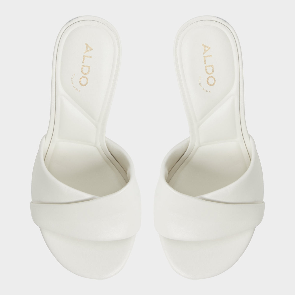 Lyhanna White/Bone Women's Heeled mules - Heeled mule, Stiletto heel | Aldo