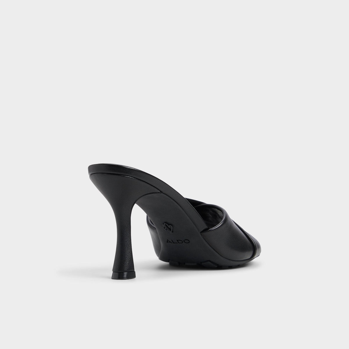 Lyhanna Black Women's Heeled mules - Heeled mule, Stiletto heel | Aldo