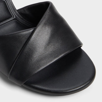 Lyhanna Black Women's Heeled mules - Heeled mule, Stiletto heel | Aldo