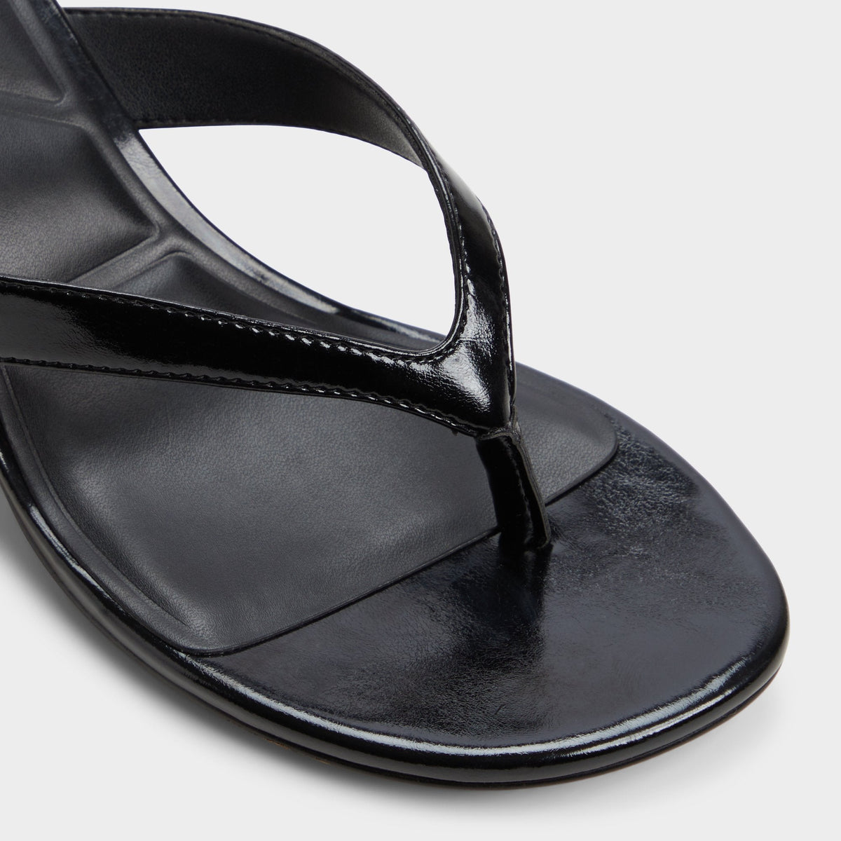 Jump Black Women's Strappy sandals - Heeled flip flop, Kitten heel | Aldo