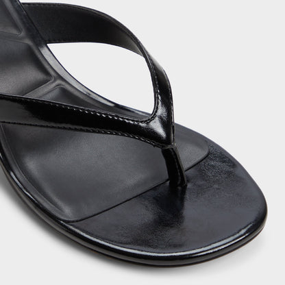 Jump Black Women's Strappy sandals - Heeled flip flop, Kitten heel | Aldo